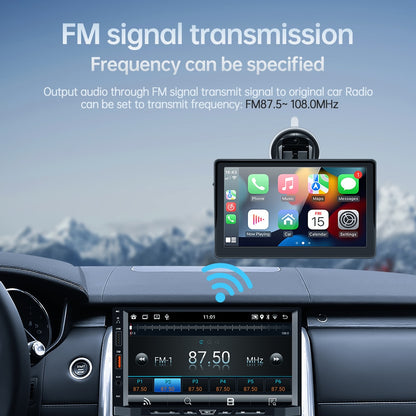 Universal 7inch Portable Wireless Apple CarPlay Android Auto